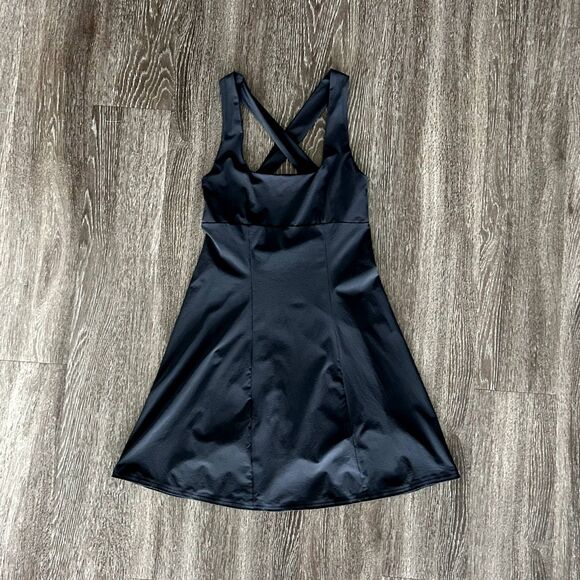 Outdoor Voices Black Cross Back Dress - Picture 11 of 16